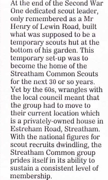 Lambeth Local 13 Nov 1998